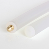 Courroie ronde creuse en polyuréthane 92 ShA blanc lisse Ø 4.8mm